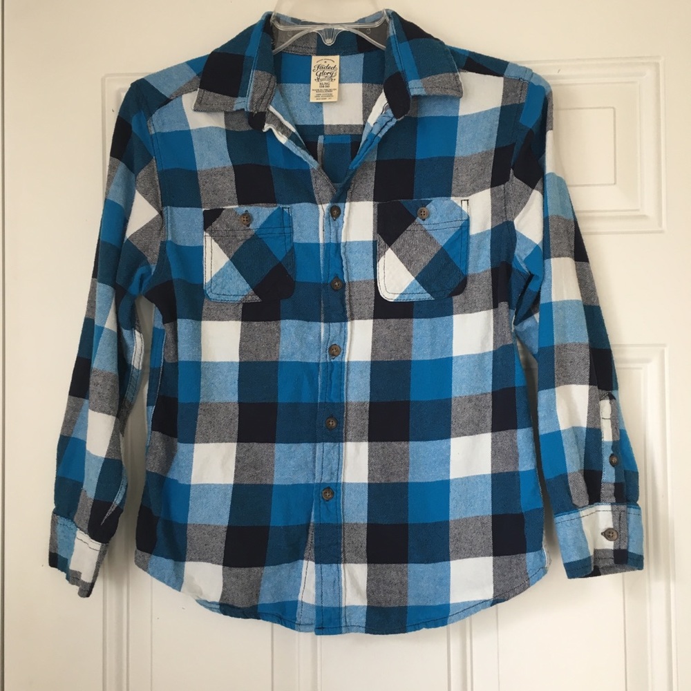 Boys Faded Glory Flannel